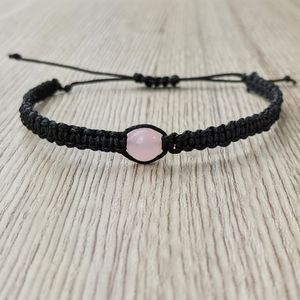 Rose Quartz 8mm Handmade Bracelet
